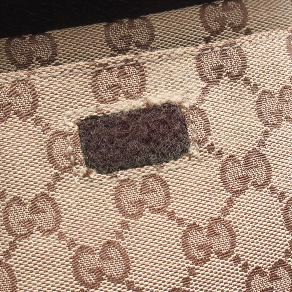 GUCCI Brown Leather Fanny Pack - Picture 5 of 9
